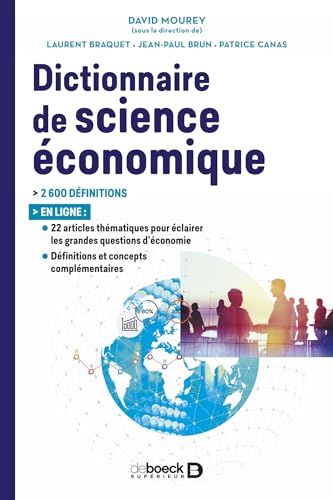 Stock image for Dictionnaire de science conomique for sale by Gallix