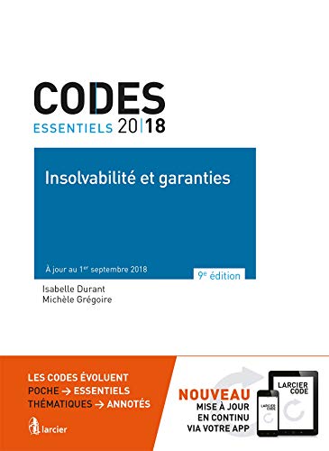Beispielbild fr Insolvabilit Et Garanties 2018 zum Verkauf von RECYCLIVRE