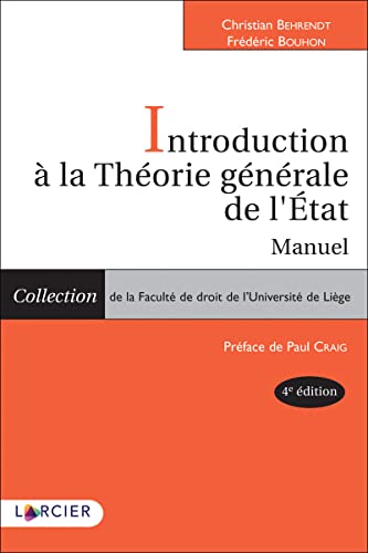 Beispielbild fr Introduction  la Thorie gnrale de l'Etat: Manuel zum Verkauf von Buchpark