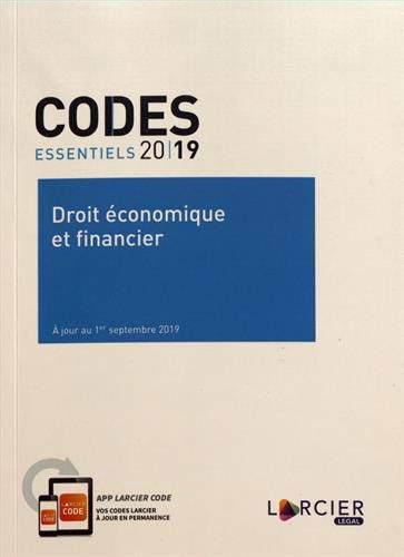 Stock image for Droit conomique Et Financier 2019 for sale by RECYCLIVRE