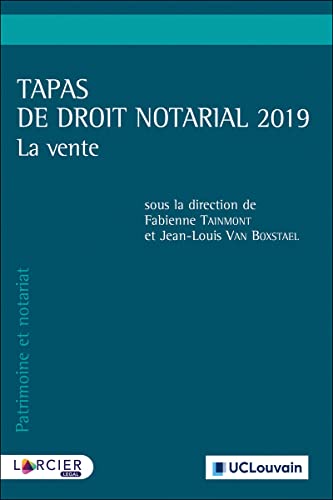 Stock image for Tapas de droit notarial 2019: La vente for sale by medimops