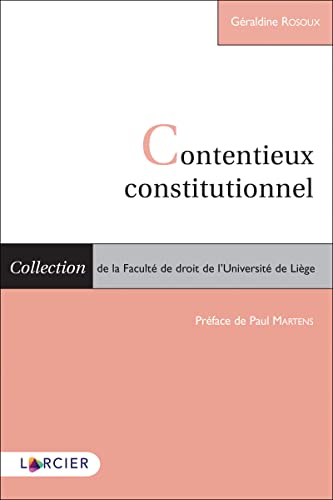 Stock image for Contentieux constitutionnel for sale by Gallix