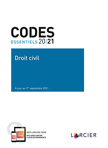 Beispielbild fr Code essentiel - Droit civil 2021 zum Verkauf von Ammareal