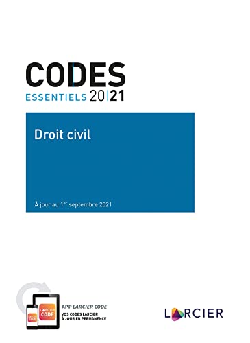 9782807929937: Code essentiel - Droit civil 2021:  jour au 1er septembre 2021