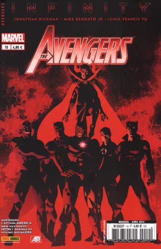 Beispielbild fr Avengers, Tome 10 : Infinity 2013 zum Verkauf von medimops
