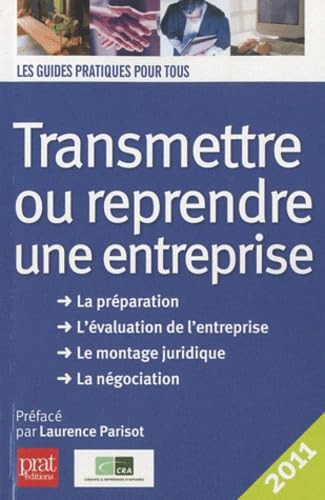 9782809501889: Transmettre ou reprendre une entreprise