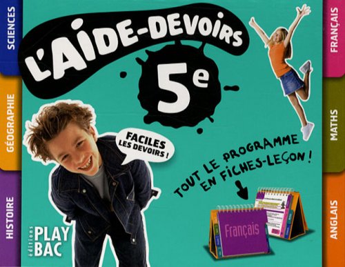 Stock image for L'aide-devoirs 5e for sale by Ammareal
