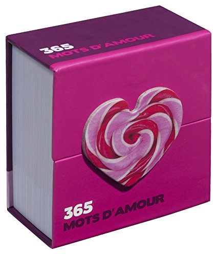 Beispielbild fr Mini calendrier - 365 mots d'amour zum Verkauf von Ammareal