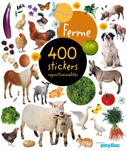 9782809646825: 400 stickers repositionnables Ferme