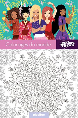 9782809655100: Coloriages du monde Kinra Girls