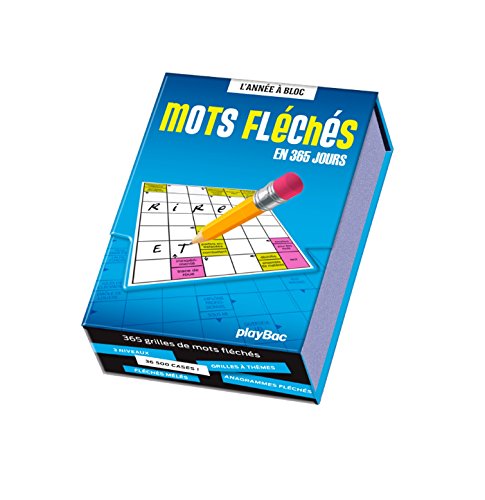 9782809657128: Calendrier 365 jours de Mots flchs - Anne  Bloc