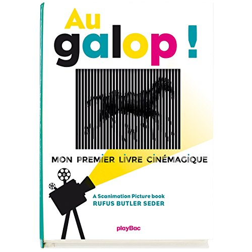 Beispielbild fr Au galop ! Mon premier livre cin�magique zum Verkauf von More Than Words