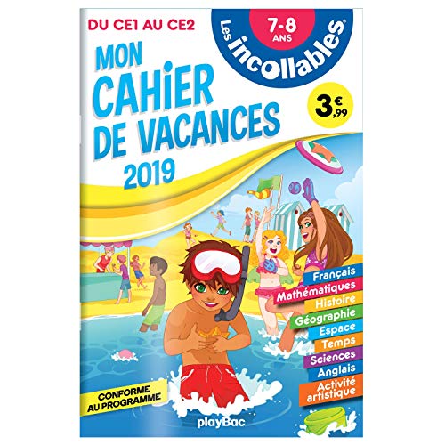 Beispielbild fr Les incollables - Cahier de vacances 2019 - Du CE1 au CE2 zum Verkauf von Ammareal