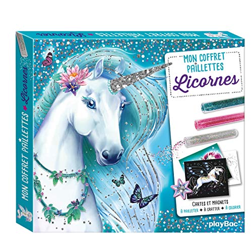 9782809668490: Mon Coffret Paillettes - Licornes