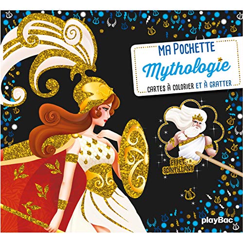 Beispielbild fr Ma Pochette Mythologie : Cartes  Colorier Et  Gratter zum Verkauf von RECYCLIVRE