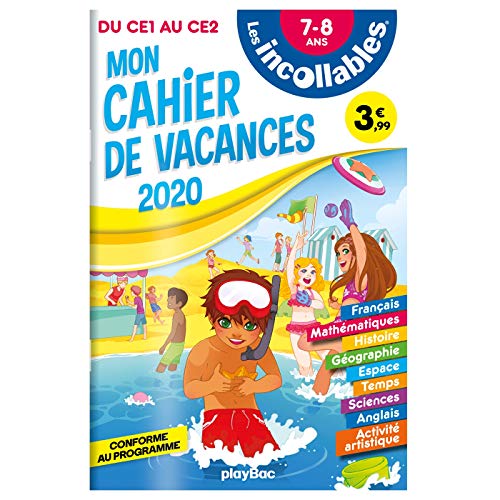 Stock image for Les incollables - Cahier de vacances 2020 - Du CE1 au CE2 for sale by Buchpark