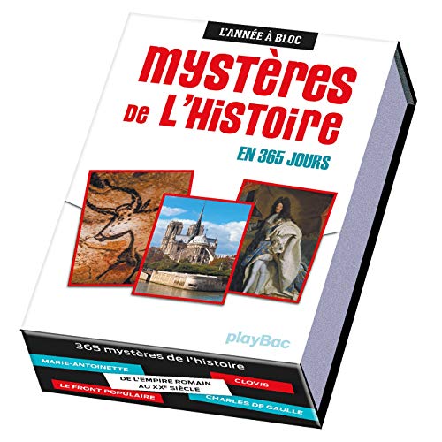 Beispielbild fr Calendrier Mystres de l'Histoire en 365 jours - L'Anne  bloc zum Verkauf von Librairie Th  la page