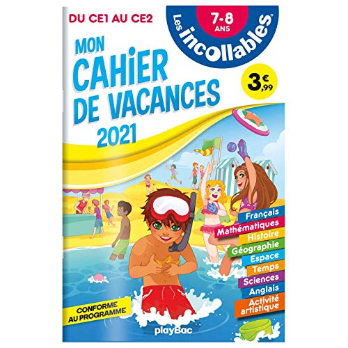 Beispielbild fr Les incollables - Cahier de vacances 2021 - Du CE1 au CE2 zum Verkauf von medimops