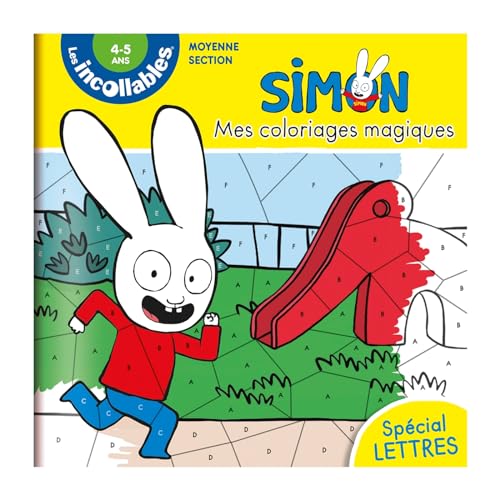 Stock image for Les incollables - Mes coloriages magiques Simon - Spcial Lettres - Moyenne Section for sale by medimops