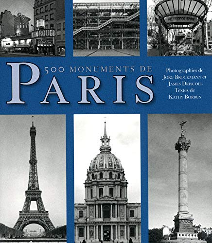 Beispielbild fr 500 monuments de Paris zum Verkauf von Buchpark