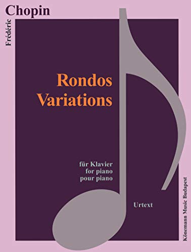 Stock image for Partition - Chopin - Rondos, Variations - pour piano for sale by Le Monde de Kamlia