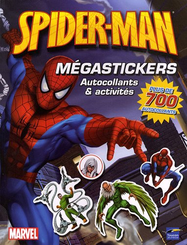 9782810002634: Spider-man Mgastickers : Autocollants et activits