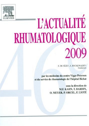 Stock image for L'actualit rhumatologique 2009 (Ancien Prix diteur : 96 euros) for sale by Ammareal