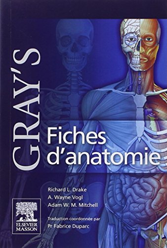 9782810101771: Gray's Fiches D'anatomie / Gray's Anatomy Sheets