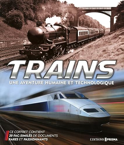 Stock image for Trains, une aventure humaine et technologique for sale by Ammareal