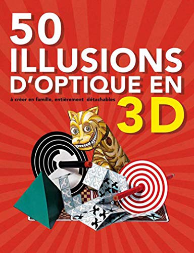 Beispielbild fr 50 illusions d'optique 3D zum Verkauf von Ammareal