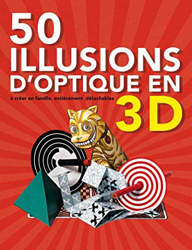 Imagen de archivo de 50 illusions d'optique 3D a la venta por Ammareal