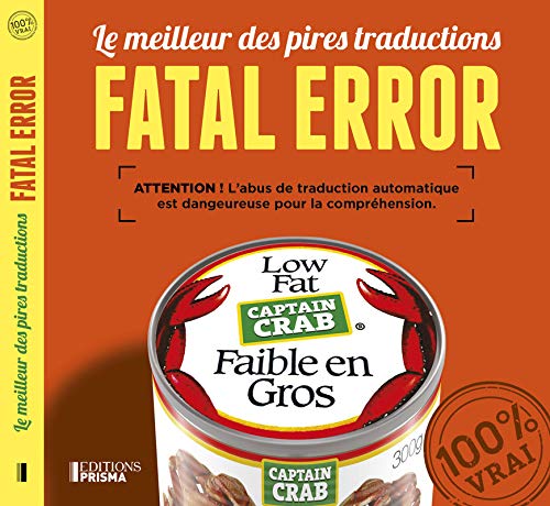 9782810422319: Fatal Error: Le meilleur des pires traductions