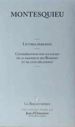 9782810501403: Les lettres persanes et autres oeuvres T21