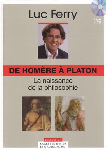 Beispielbild fr De Homre  Platon, Vol. 1 : La naissance de la Philosophie (Cd-rom inclus) zum Verkauf von Ammareal