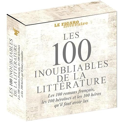 Stock image for Coffret 3 Guides 100: les 100 inoubliables de la littrature for sale by medimops