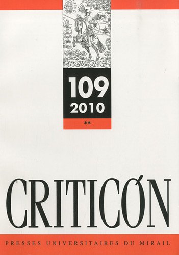 9782810701070: 109 CRITICON 2010