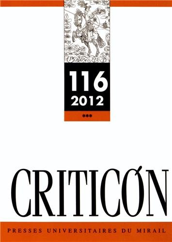 Stock image for CRITICON 116 [Broch] for sale by BIBLIO-NET