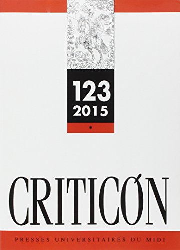 Imagen de archivo de CRITICON, N 123 - 2015 a la venta por Prtico [Portico]
