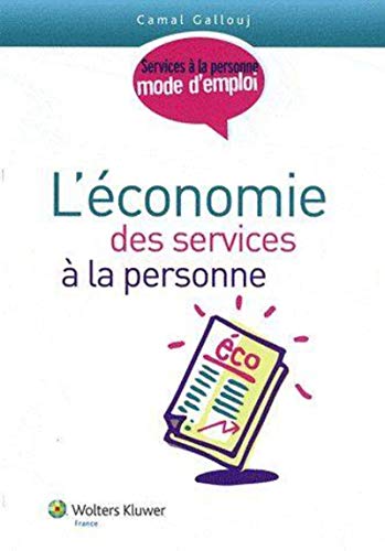 Beispielbild fr L'conomie des services  la personne zum Verkauf von medimops