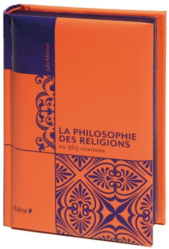 9782812303784: La philosophie des religions en 365 citations