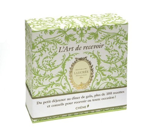 Stock image for Coffret L'art de recevoir Ladure : Du petit djeuner au dner de gala, plus de 100 recettes et conseils pour recevoir en toute occasion ! for sale by medimops