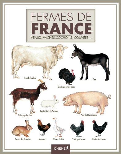 Beispielbild fr Fermes de France : Veaux, vaches, cochons, couv es. zum Verkauf von AwesomeBooks