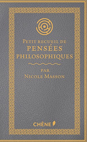 Beispielbild fr Petit recueil de pens es philosophiques zum Verkauf von WorldofBooks