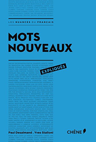 Imagen de archivo de Mots nouveaux expliqus a la venta por Ammareal