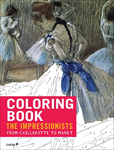 Beispielbild fr Impressionists: From Caillebotte to Manet - Coloring Book zum Verkauf von Blackwell's