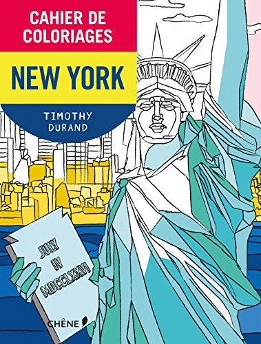 Stock image for Cahier de coloriages New-York petit format for sale by WorldofBooks