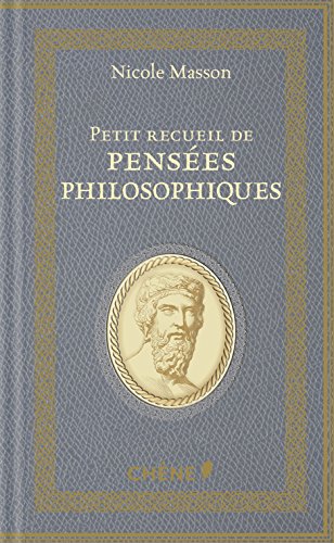 Beispielbild fr Petit recueil de pens es philosophiques: NED 2018 zum Verkauf von WorldofBooks