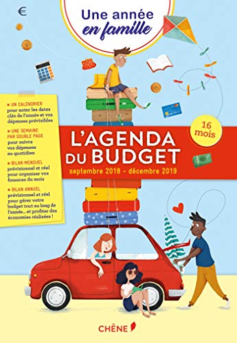 Imagen de archivo de Agenda du Budget - Sept 2018/ Dc 2019 - Une anne en famille a la venta por medimops