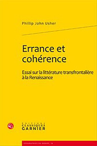 Beispielbild fr Errance et cohrence zum Verkauf von Chapitre.com : livres et presse ancienne