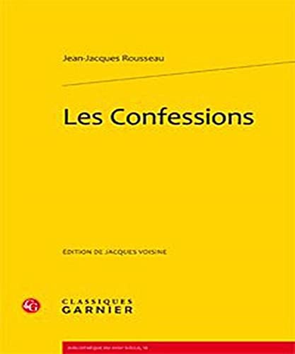Stock image for Les Confessions for sale by Ammareal